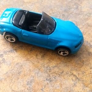 Hot wheels bmw Roaster Blue Convertible Toy Car 1998